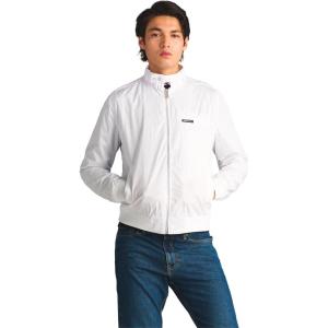 imageMembers Only Classic Iconic Racer Lightweight Bomber Jackets UnisexWhite