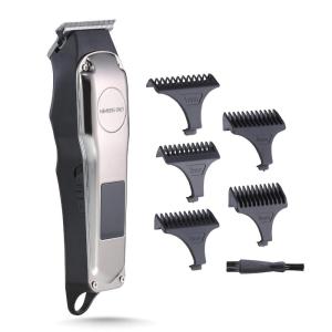 imageMembers Only Hair Trimmer for Men Lithium TBlade Hair ampamp Beard HighPerformance StainlessSteel Blades Close Trim Design TypeC Rechargeable Battery 4 Length Guards Cleaning Brush7Piece