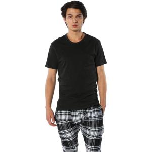 imageMembers Only Mens Cotton Crew Neck Loungewear Short Sleeves Undershirt Pack of 3Black