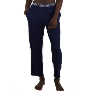 imageMembers Only Mens Jersey Sleep Pant Cotton Woven with Two Side PocketsNavy