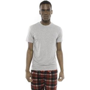 imageMembers Only Mens Short Sleeve Bamboo Rayon Sleep TShirtGrey