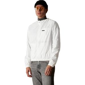 imageMembers Only Mens Windbreaker Packable Jacket Waterproof Rain Jacket Men Lightweight for Golf Cycling Fishing Hiking GearWhite