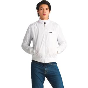 imageMembers Only Original Iconic Racer Jacket for Men  Slim Fit White