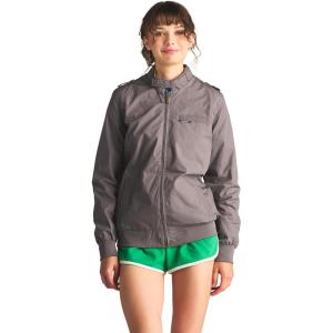 imageMembers Only Womens Classic Iconic Racer Jacket  Spring Jackets for Women  Slim Fit  Womens Jacket  Bomber Jacket WomensGrey