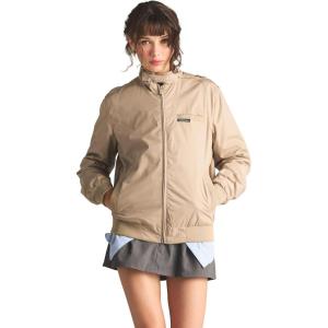 imageMembers Only Womens Classic Iconic Racer Jacket  Spring Jackets for Women  Slim Fit  Womens Jacket  Bomber Jacket WomensKhaki