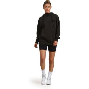 imageMembers Only Womens Jayden Colorblock Oversized Hooded SweatshirtCharcoal