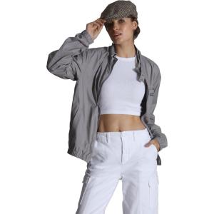 imageMembers Only Womens Packable Oversized JacketLight Grey