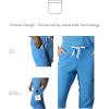 imageMembers Only Womens Valencia Jogger Scrub Pants for Women  Rib Bottom Medical Scrubs  Womens Scrubs  Hospital ScrubsCeil Blue