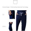 imageMembers Only Womens Valencia Jogger Scrub Pants for Women  Rib Bottom Medical Scrubs  Womens Scrubs  Hospital ScrubsNavy
