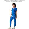 imageMembers Only Womens Valencia Jogger Scrub Pants for Women  Rib Bottom Medical Scrubs  Womens Scrubs  Hospital ScrubsRoyal Blue