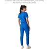 imageMembers Only Womens Valencia Jogger Scrub Pants for Women  Rib Bottom Medical Scrubs  Womens Scrubs  Hospital ScrubsRoyal Blue