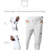 imageMembers Only Womens Valencia Jogger Scrub Pants for Women  Rib Bottom Medical Scrubs  Womens Scrubs  Hospital ScrubsWhite