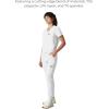 imageMembers Only Womens Valencia Jogger Scrub Pants for Women  Rib Bottom Medical Scrubs  Womens Scrubs  Hospital ScrubsWhite