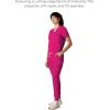 imageMembers Only Womens Valencia Jogger Scrub Pants for Women  Rib Bottom Medical Scrubs  Womens Scrubs  Hospital ScrubsWine