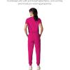 imageMembers Only Womens Valencia Jogger Scrub Pants for Women  Rib Bottom Medical Scrubs  Womens Scrubs  Hospital ScrubsWine
