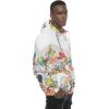 imageMembers Only Mens Nickelodeon Collab Chevron Windbreaker Lightweight Hooded JacketWhite