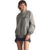 imageMembers Only Womens Glen Plaid Iconic Oversized Jacket Grey Print