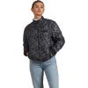 imageMembers Only Womens SoHo Quilted Oversized JacketBlackCamo