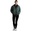 imageMembers Only Womens SoHo Quilted Oversized JacketOliveCamo
