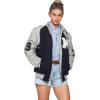 imageMembers Only Womens Varsity Oversized JacketNavy