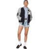imageMembers Only Womens Varsity Oversized JacketNavy