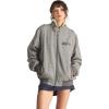 imageMembers Only Womens Glen Plaid Iconic Oversized Jacket Grey Print