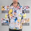 imageMembers Only Mens Looney Tunes Pullover Half Zip Jacket with Hood