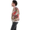 imageMembers Only Mens Looney Tunes Vintage Mash Print Jacket Silver Large