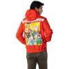 imageMembers Only Mens Nickelodeon Print Hooded Jacket Orange 2XL