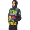 imageMens Keith Haring X Members Only Windbreaker Jacket  Black Black  XLarge