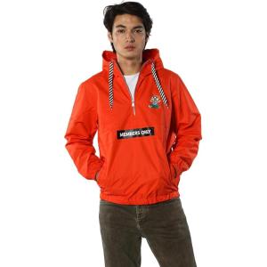 imageMembers Only Mens Nickelodeon Print Hooded Jacket Orange 2XL