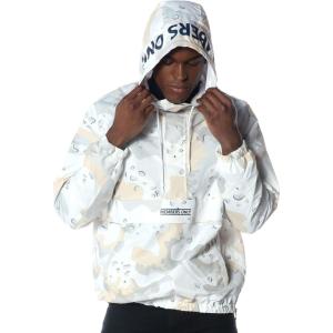 imageMembers Only Printed Popover Windbreaker Jacket for Men