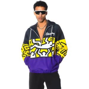 imageMembers Only X Keith Haring Printed Windbreaker Lightweight Jacket for Men