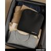 imageMembers Only Black Tote Bag for Travel Lightweight Foldable and Packable Tote Bag with Zipper Travel Essentials