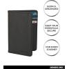 imageMembers Only Debossed Blue Passport Holder RFID Blocking Passport Book Holder Travel Must Haves BlueBlack