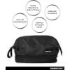 imageMembers Only Dual Dopp Kit Toiletry Bag Mens Dopp Kit for Travel with Dual Compartments Mens Toiletry Travel Bag