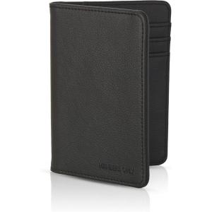 imageMembers Only Debossed Blue Passport Holder RFID Blocking Passport Book Holder Travel Must Haves BlueBlack