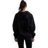 imageMembers Only Womens Brooklyn ZipUp Oversized HoodieBlack