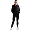 imageMembers Only Womens Brooklyn ZipUp Oversized HoodieBlack