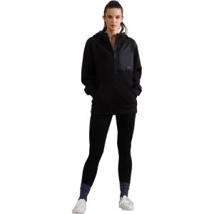 imageMembers Only Womens Brooklyn ZipUp Oversized HoodieBlack