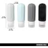 imageMembers Only 4Piece Leakproof Silicone Travel Bottles Travel Size Containers Toiletry Bottles Traveling Essentials