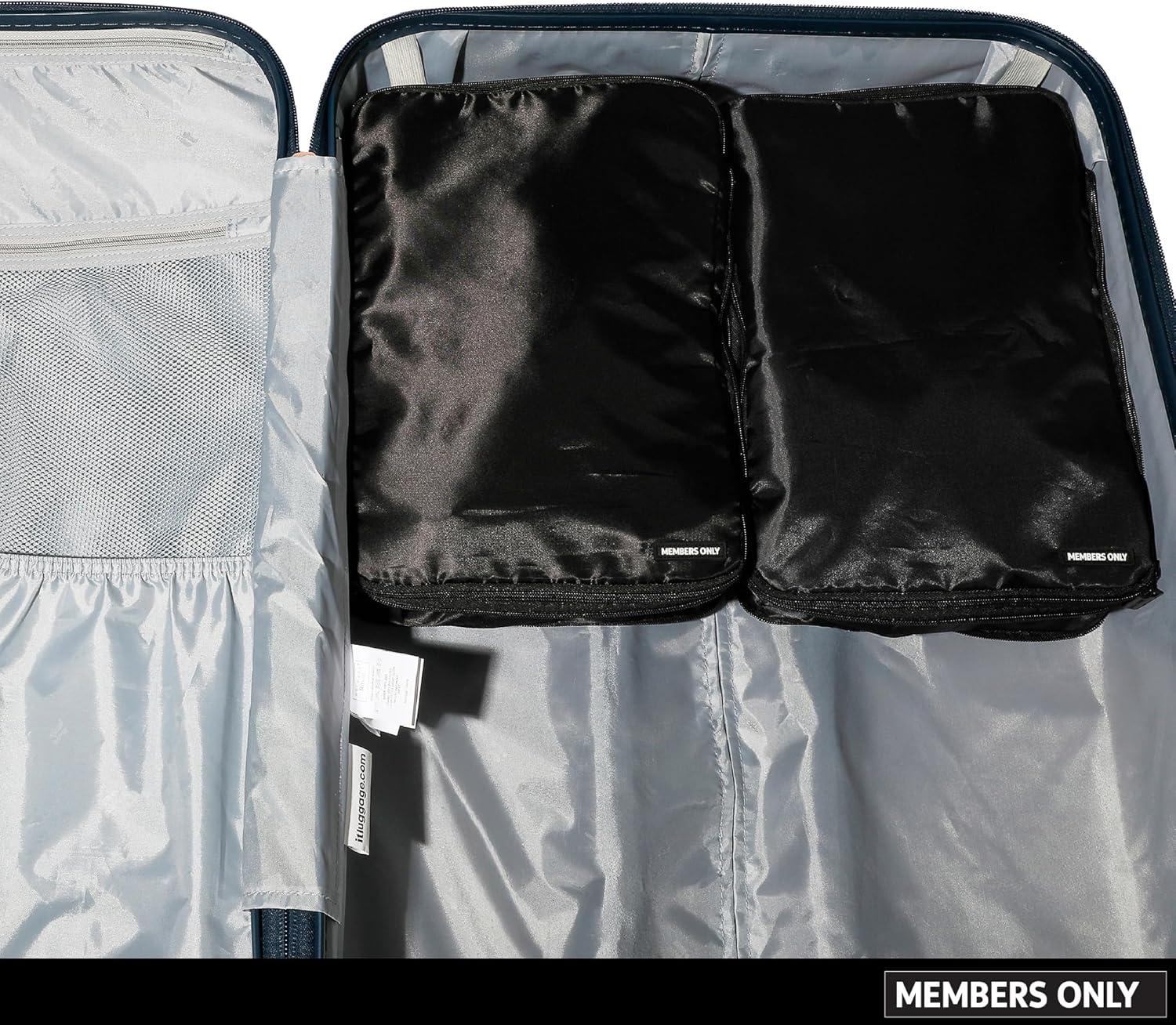 imageMembers Only Compression Packing Cubes Travel Packing Organizers Bag Cubes for Travel Essentials