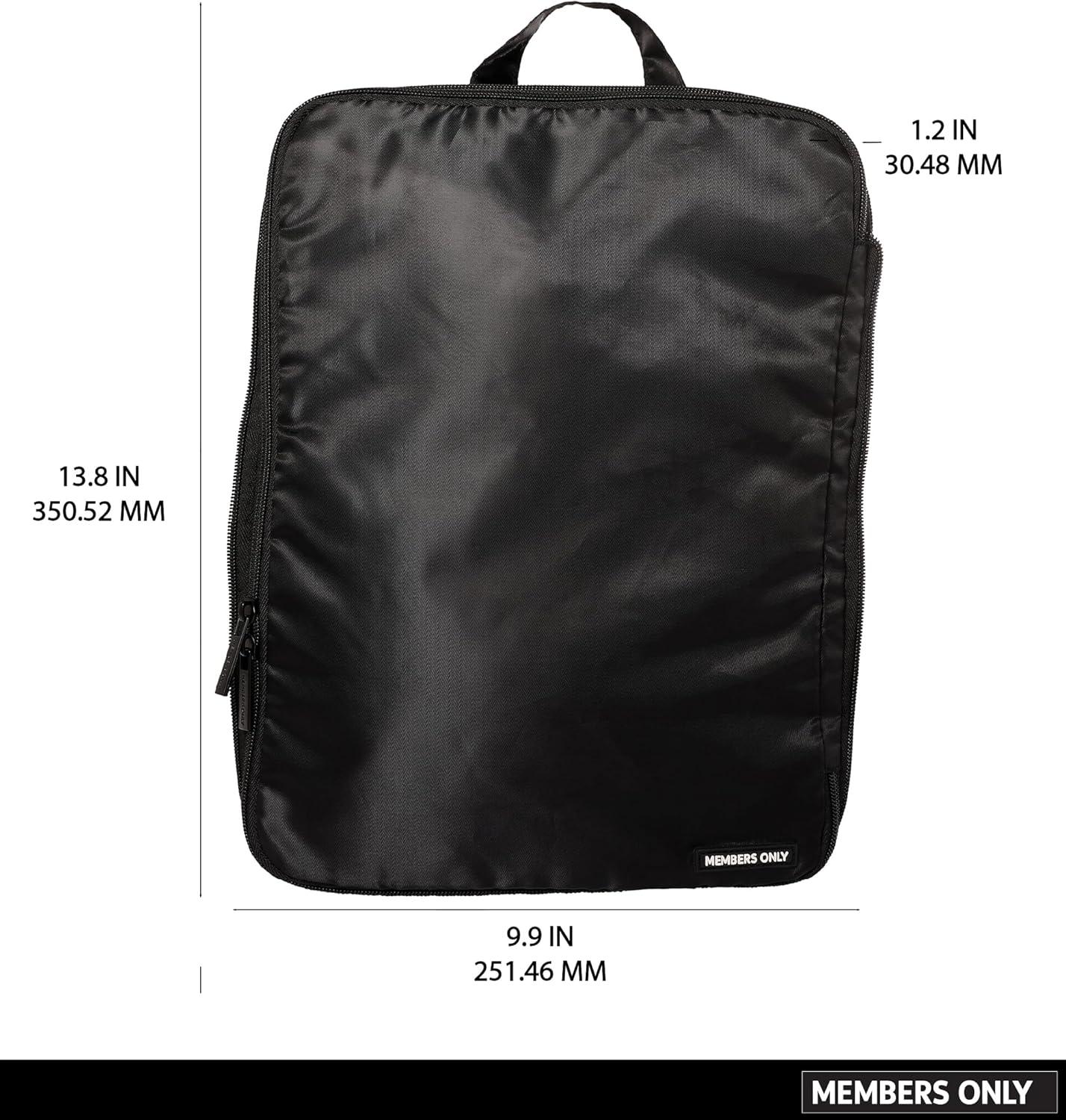 imageMembers Only Compression Packing Cubes Travel Packing Organizers Bag Cubes for Travel Essentials