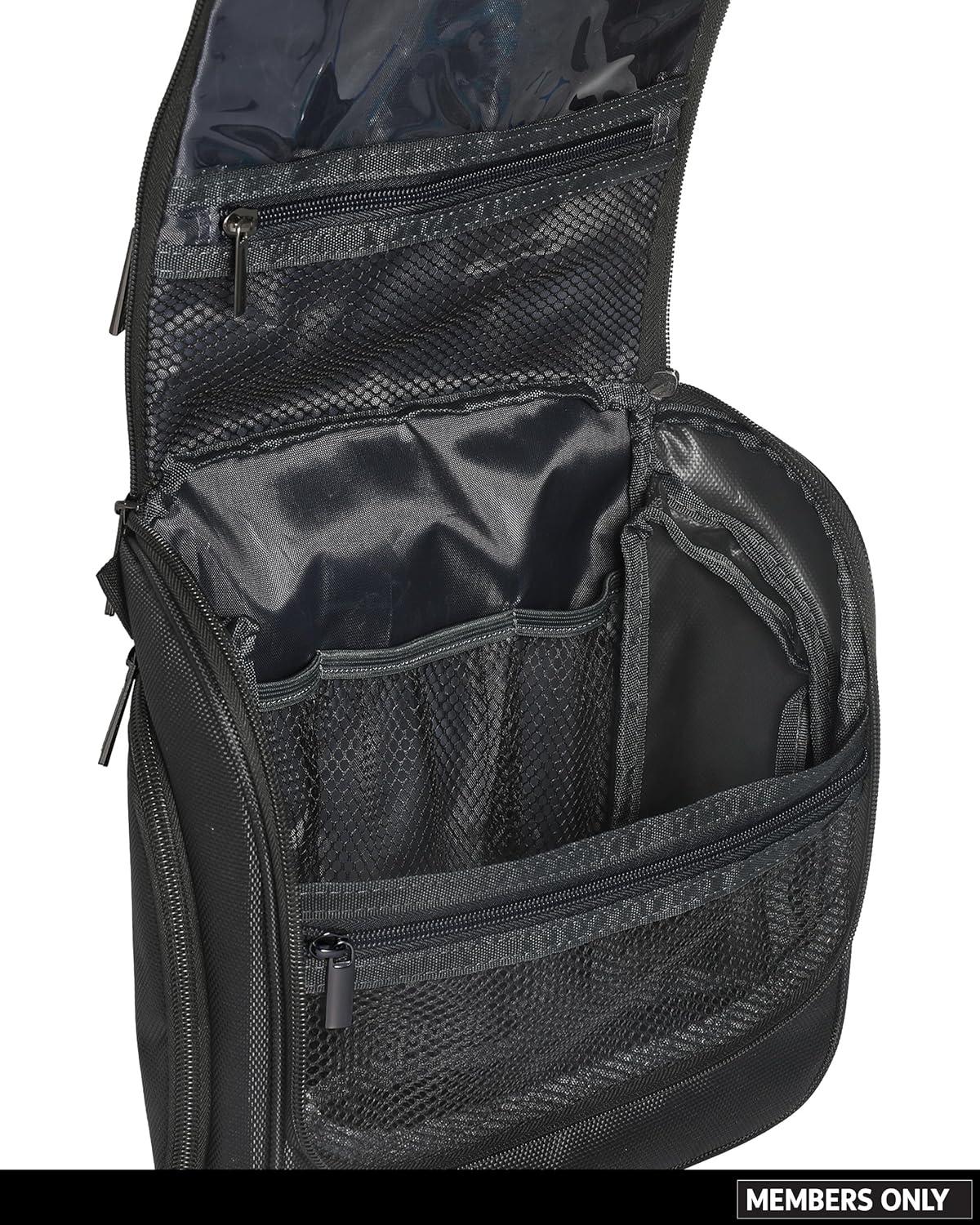 imageMembers Only Hanging Toiletry Bag Travel Makeup Bag Hygiene Kit Travel Essentials