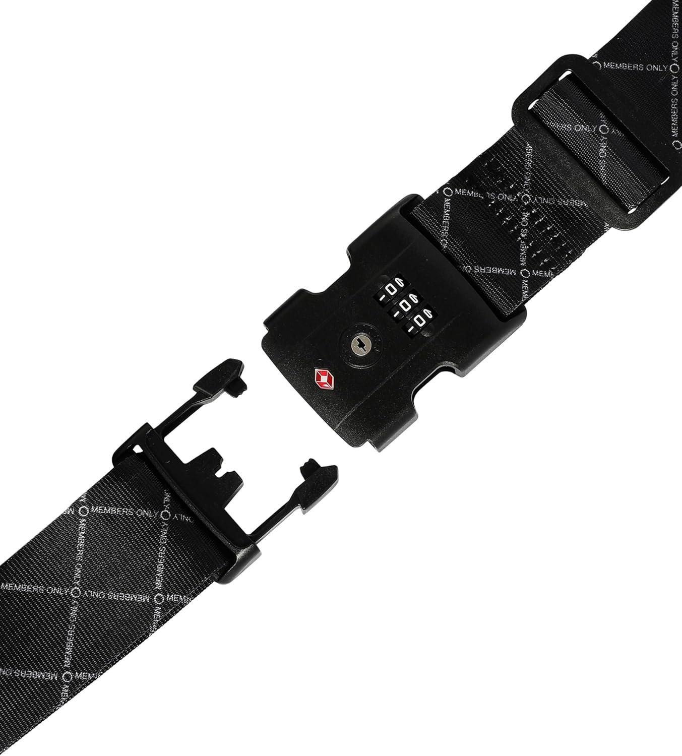 imageMembers Only Luggage Strap Lock Luggage Straps for Suitcases and Travel Bags