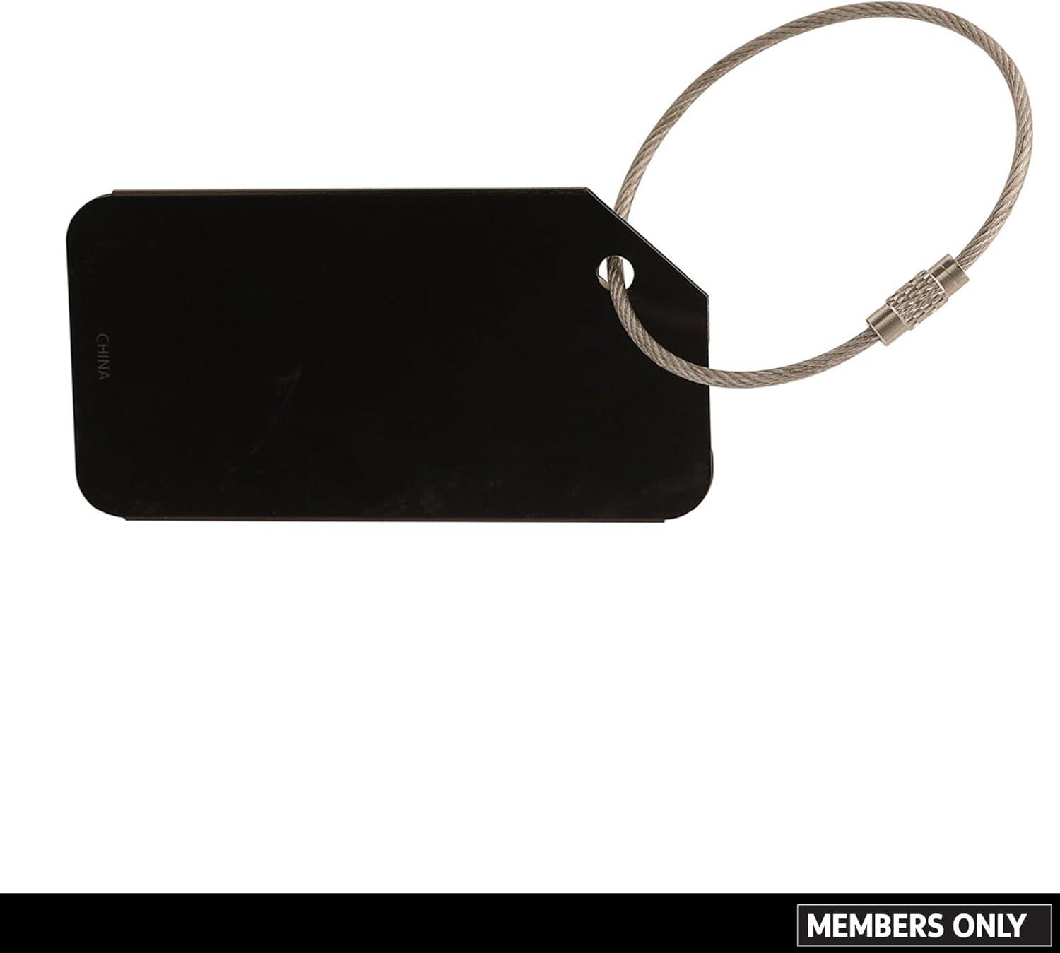 imageMembers Only Luggage Tags 3Pack Bag Tags for Luggage Suitcase Identifiers