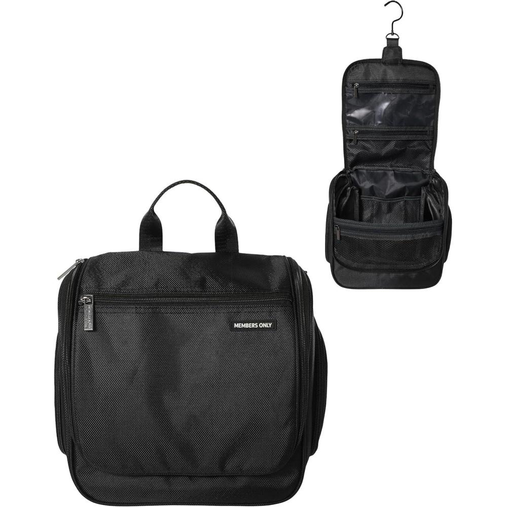 imageMembers Only Hanging Toiletry Bag Travel Makeup Bag Hygiene Kit Travel Essentials