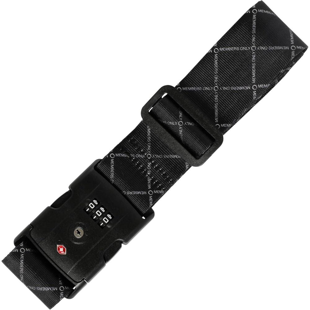 imageMembers Only Luggage Strap Lock Luggage Straps for Suitcases and Travel Bags