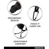imageMembers Only Grey Travel Neck Pillow  Plane Neck Pillow for Sleeping on Long Flights and Car Rides  Travel AccessoriesBlack