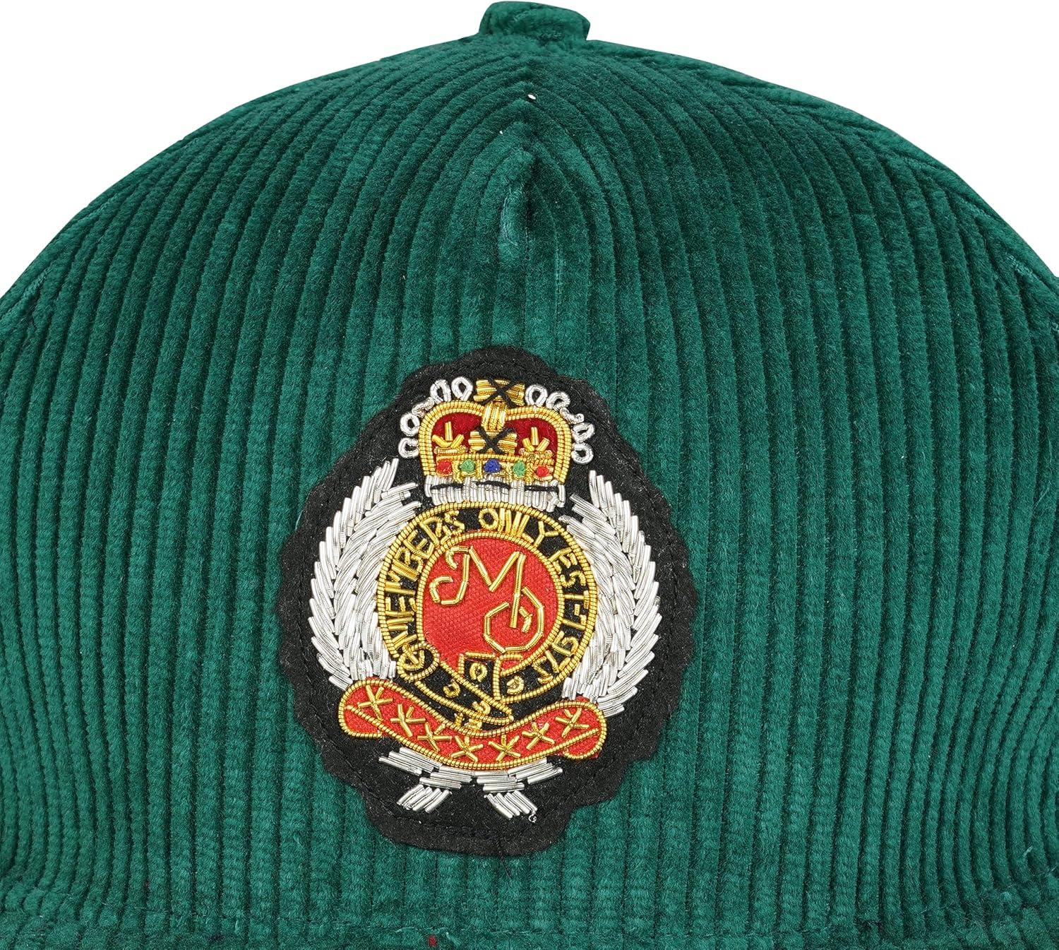 imageMembers Only Hat Corduroy Vintage Unisex Baseball Adjustable Cap 100 CottonGreen